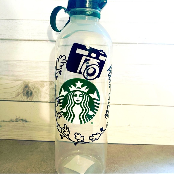 New custom Starbucks bottle water.
